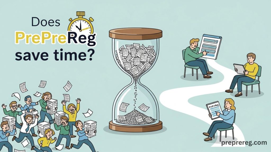 Does PrePreReg save time