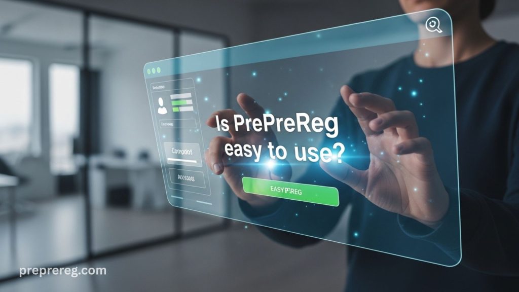 Is PrePreReg easy to use