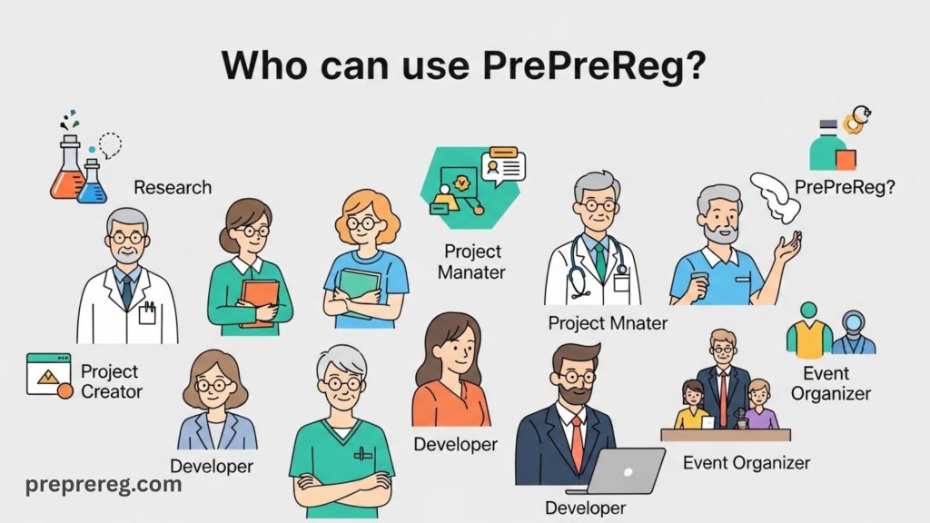 Who can use PrePreReg